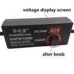 Adjustable 3V–24V 3A DC Power Supply Adapter with Digital Display - Image 3