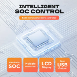 30A PWM Dual Panel Solar Charge Controller (Auto Display + Smart Load & Panel Monitor) - Image 6