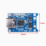 TP4056 Type-C 5V 1A 18650 Lithium Battery Charger Module – Charging & Protection Board - Image 3