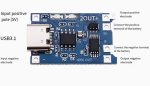 TP4056 Type-C 5V 1A 18650 Lithium Battery Charger Module – Charging & Protection Board - Image 2