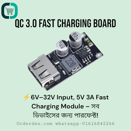 QC 3.0 2.0 usb fast quick charging module DIY charge board phone charger